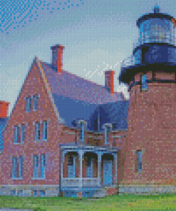 Block Island Lighthouse Diamond Painting