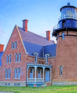 Block Island Lighthouse Diamond Painting