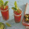 Bloody Mary Cocktail Drink Diamond Painting