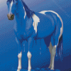 Splatter Pinto Horse Diamond Painting