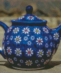 Vintage Polish Teapot Diamond Painting