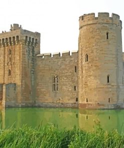 Bodiam Castle England Diamond Painting