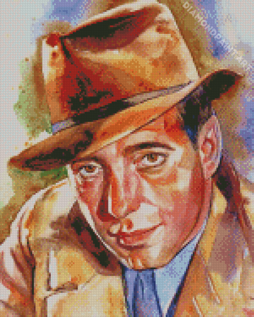 Bogart Actor Diamond Painting