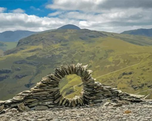 Borrowdale Banksy View Diamond Painting