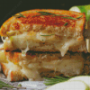 Brie And Apple Grilled Cheese Diamond Painting