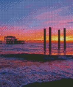 Brighton Sunset Diamond Painting