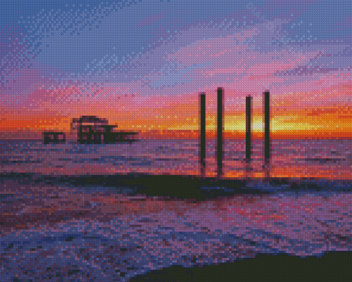 Brighton Sunset Diamond Painting