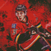 Calgary Flames Ice Hockey Player Diamond Painting