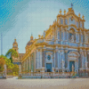 Catania Sicily Cathedral Diamond Painting