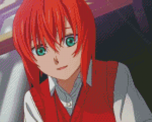 Chise Hatori Character Diamond Painting