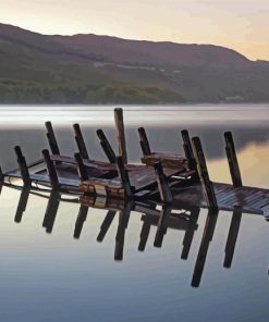 Coniston Water Lake Diamond Painting