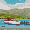 Coniston Water Poster Diamond Painting