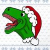 Dinosaur With Hat Christmas Diamond Painting