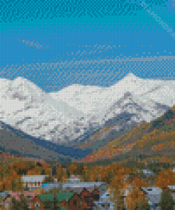 Crested Butte Town Diamond Painting