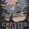 Crested Butte Poster Diamond Painting