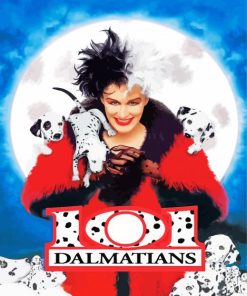 Disney 101 Dalmatians Poster Diamond Painting