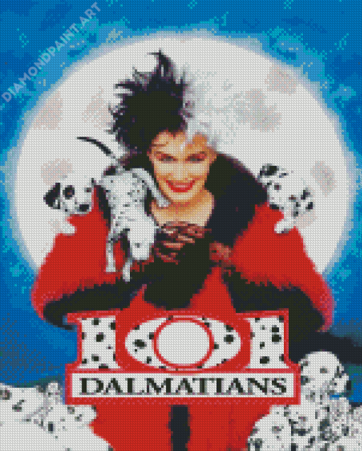 Disney 101 Dalmatians Poster Diamond Painting