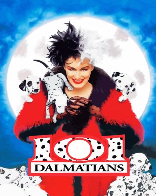 Disney 101 Dalmatians Poster Diamond Painting