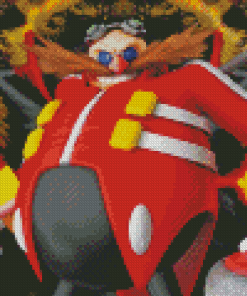 Doctor Eggman Sonic The Hedgehog Diamond Painting