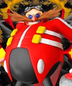 Doctor Eggman Sonic The Hedgehog Diamond Painting