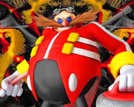 Doctor Eggman Sonic The Hedgehog Diamond Painting