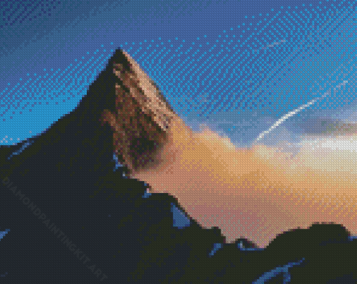 Eiger Summit In Switzerland Diamond Painting