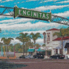 Encinitas City California Diamond Painting