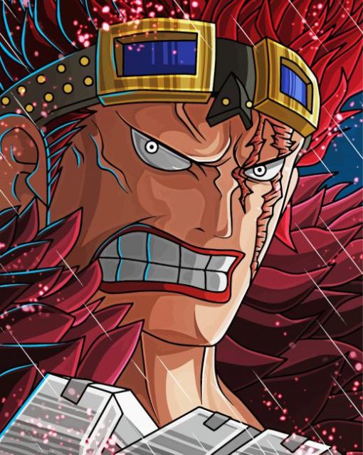 Eustass Kid Anime Character Diamond Painting