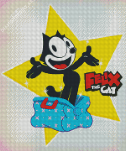 Felix The Cat Cartoon Diamond Painting