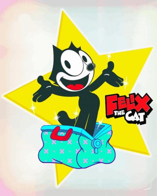 Felix The Cat Cartoon Diamond Painting