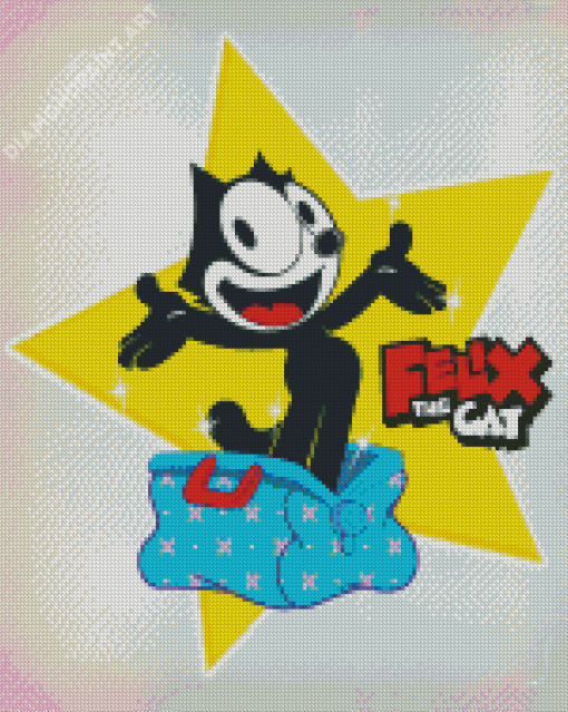 Felix The Cat Cartoon Diamond Painting