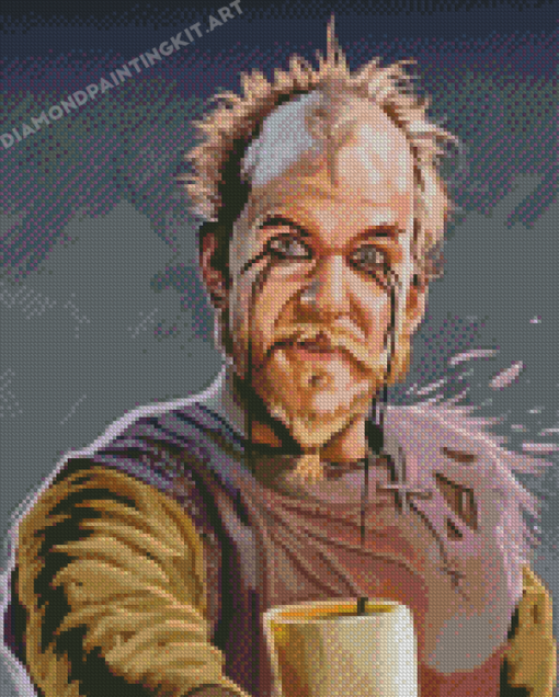 Floki Gustaf Skarsgard Diamond Painting