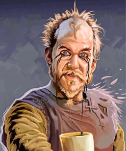 Floki Gustaf Skarsgard Diamond Painting