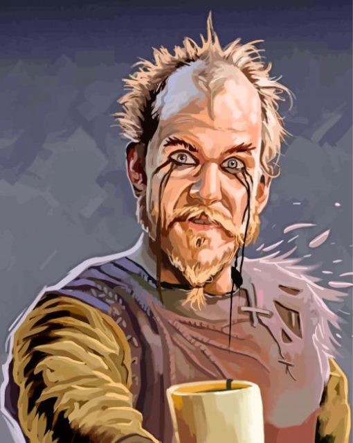 Floki Gustaf Skarsgard Diamond Painting