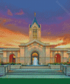 Fort Collins Colorado Temple Diamond Painting