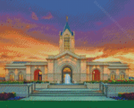 Fort Collins Colorado Temple Diamond Painting