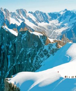 French Alps Diamond Painting