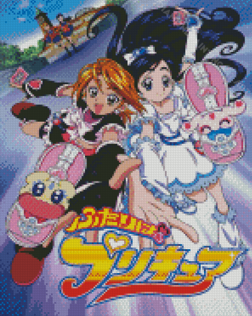 Futari Wa Pretty Cure Diamond Painting