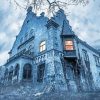 Gothic Horror House Diamond Painting