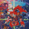 Gurren Lagann Anime Diamond Painting