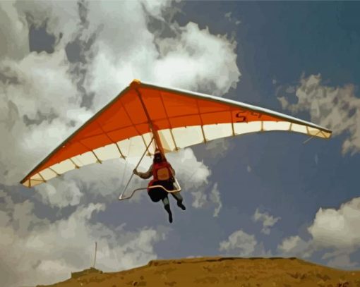 Hang Gliding Diamond Painting