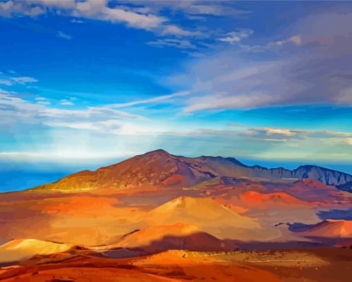 Hawaii Haleakala National Park Diamond Painting