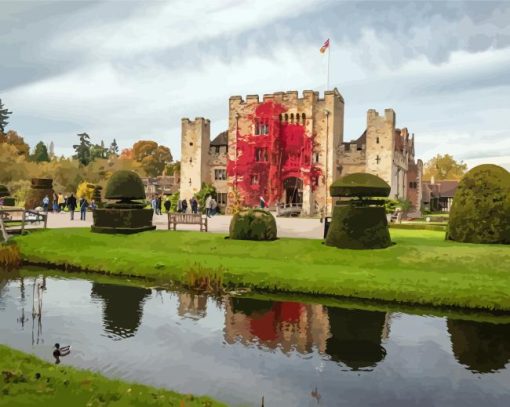 Hever Castle In England Diamond Painting