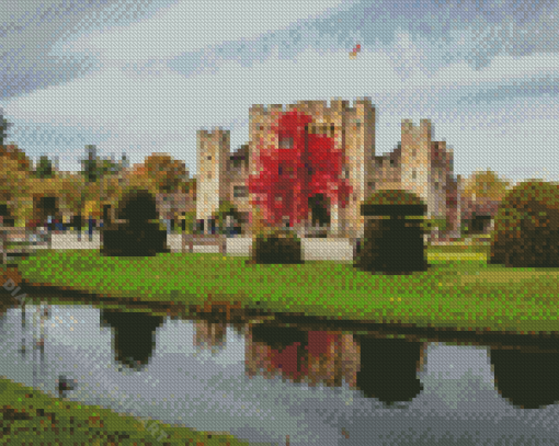 Hever Castle In England Diamond Painting