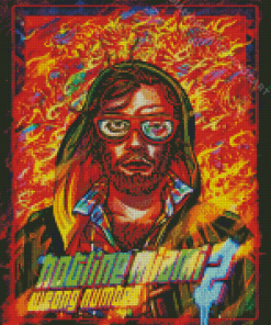 Hotline Miami 2 Poster Diamond Painting