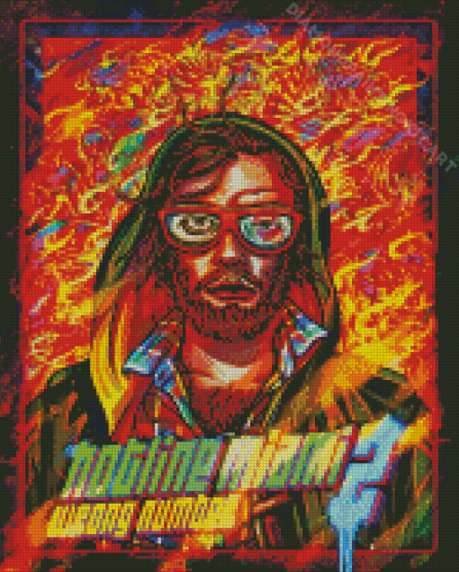 Hotline Miami 2 Poster Diamond Painting