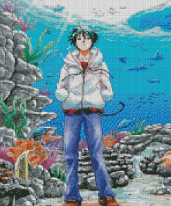 Lori Grand Blue Character Diamond Painting