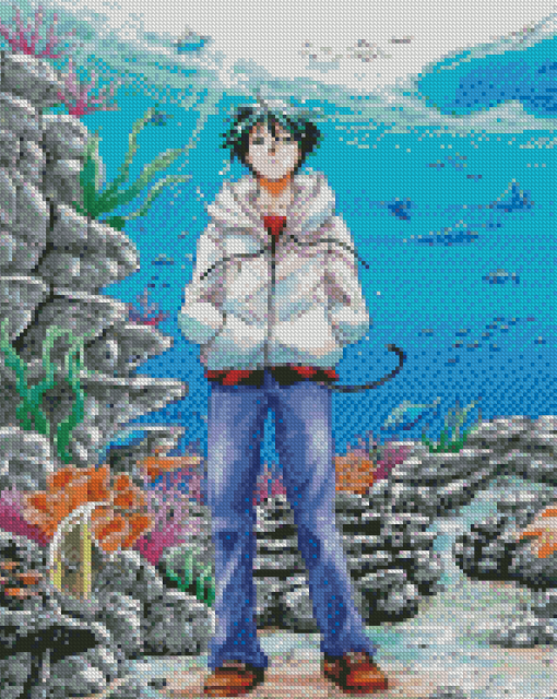 Lori Grand Blue Character Diamond Painting