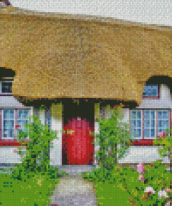 Irish Cottage Garden Diamond Painting