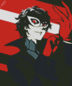 Joker Persona 5 Video Game Diamond Painting